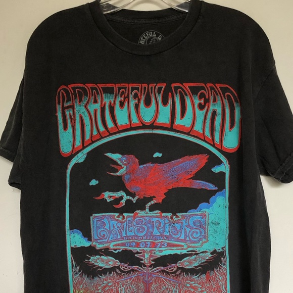 Grateful Dead Daves Picks 1973 Uniondale NY T shirt - Picture 3 of 5